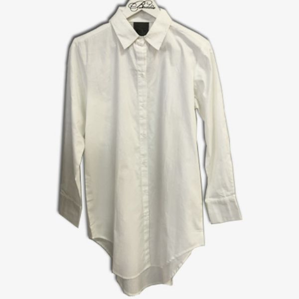 White Button Down Dress Shirt - Baddie Exclusives Boutique