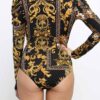 Versace Print Bodysuit