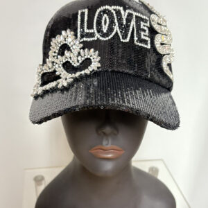 LOVE Baseball Cap with Bling Baddie Exclusives