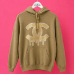 cc logo drip hoodie